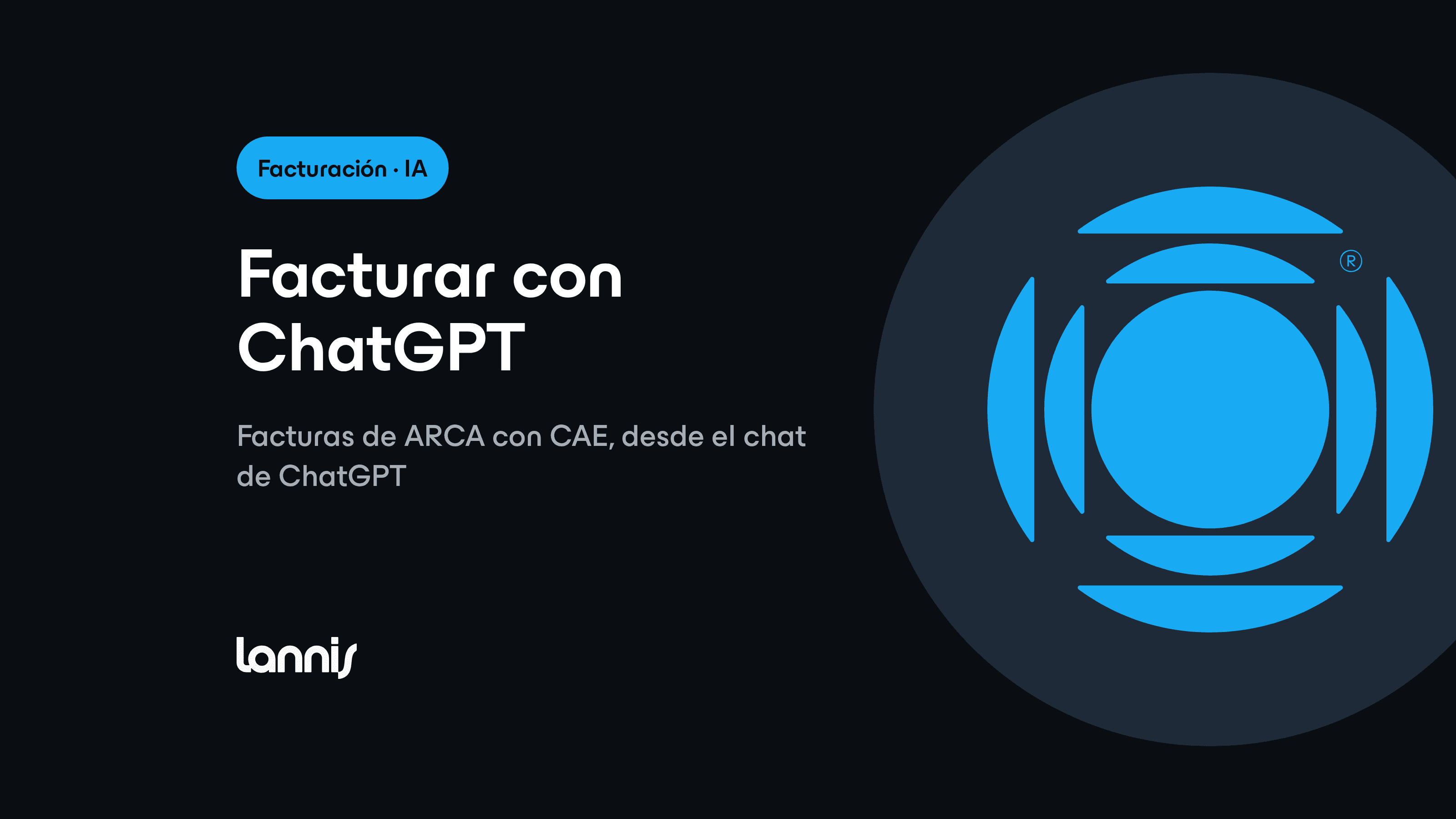 Facturar con ChatGPT: emitir facturas de ARCA desde el chat